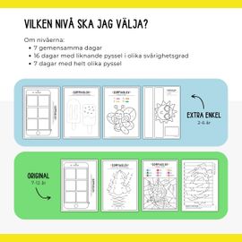KOMBO sommarlovets pysselkalendrar