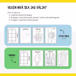 KOMBO sommarlovets pysselkalendrar