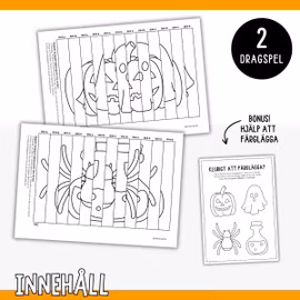Halloweenpyssel - Magiska dragspel (agamograf)
