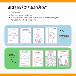 Halloweenkalender - KOMBO (Original & Extra enkel)