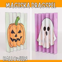 Halloweenpyssel - Magiska dragspel (agamograf)