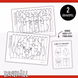 Julpyssel - Magiska dragspel (agamograf)