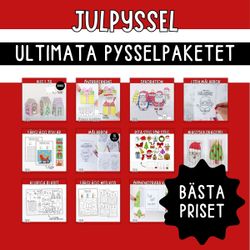 Julpyssel - ultimata pysselpaketet