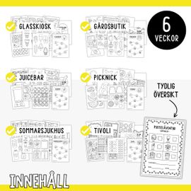Pysseläventyr - Svartvit