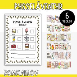 Pysseläventyr - Med färg