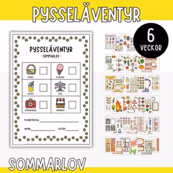 Pysseläventyr - Med färg