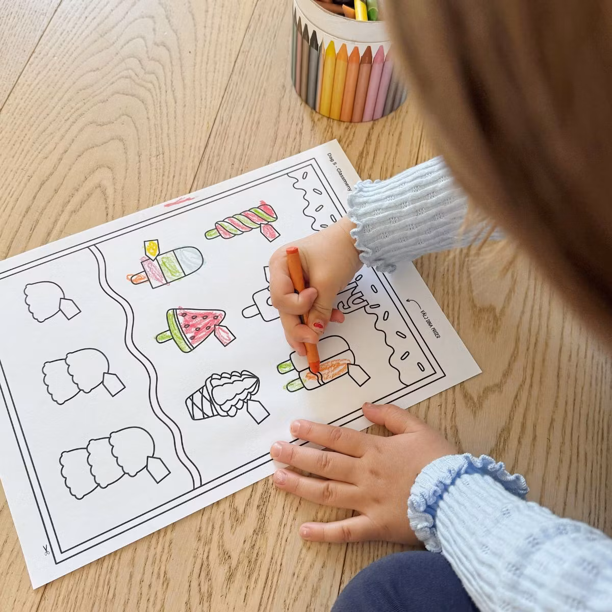 KOMBO pysseläventyr - Med färg & svartvit