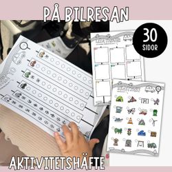 Bilresa - Utmaningar, spel, skattjakter & pyssel