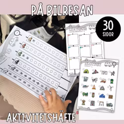 Bilresa - Utmaningar, spel, skattjakter & pyssel