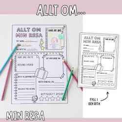 Allt om min resa