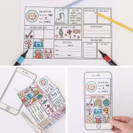 Min mobil om året – nyårspyssel för barn