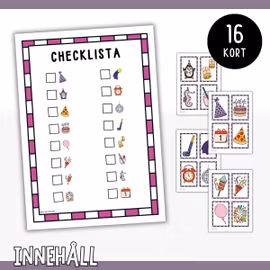 Skattjakt till nyår - Leta efter nyårsmotiv