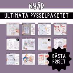 Nyårspyssel- Ultimata pysselpaketet
