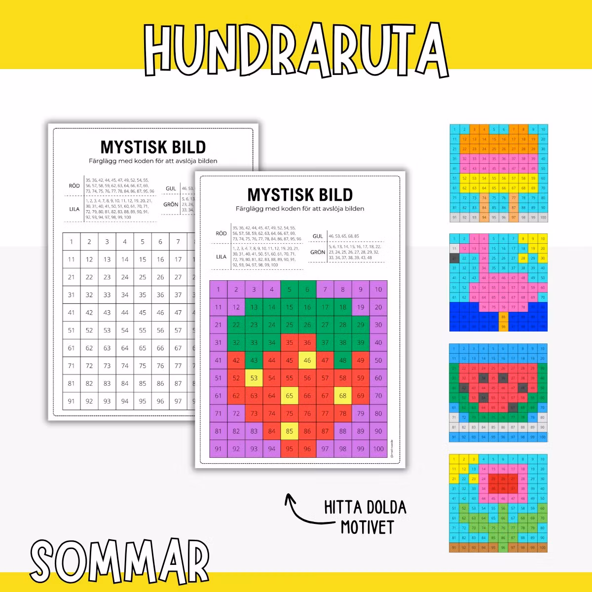 Mystiska bilder - tema sommar