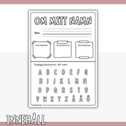 Om mitt namn