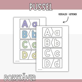 Pussel: para ihop alfabetet
