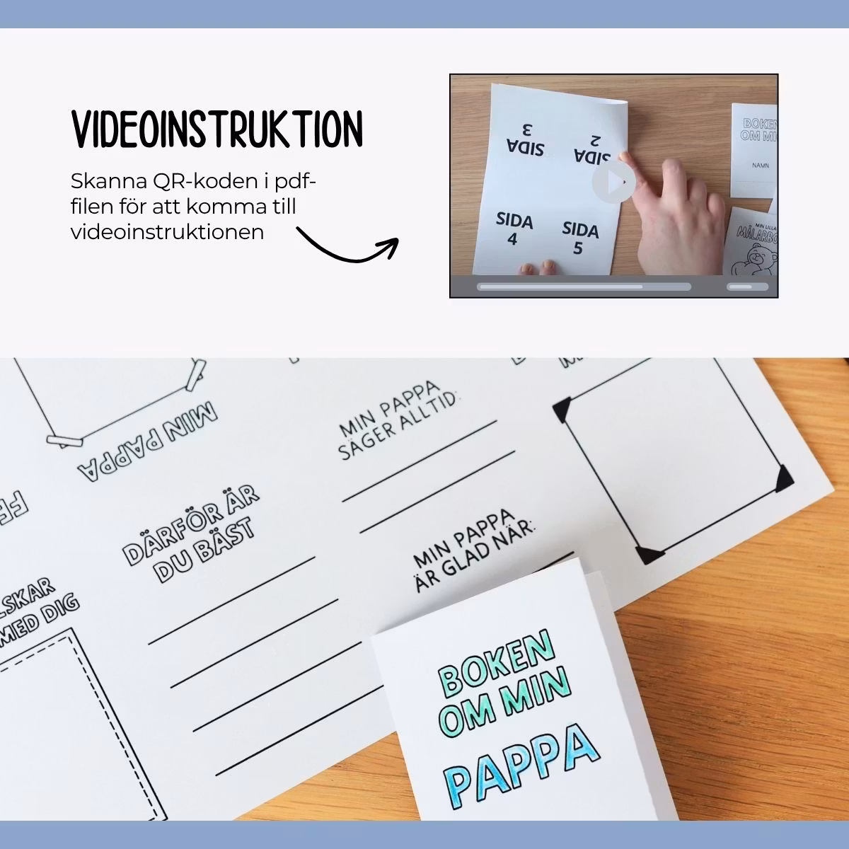 Fars dag-pyssel - Boken om min pappa