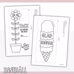 Öppningsbara kort: present skolavslutning