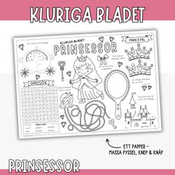Prinsessor - kluriga bladet