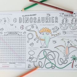 Dinosaurier - kluriga bladet