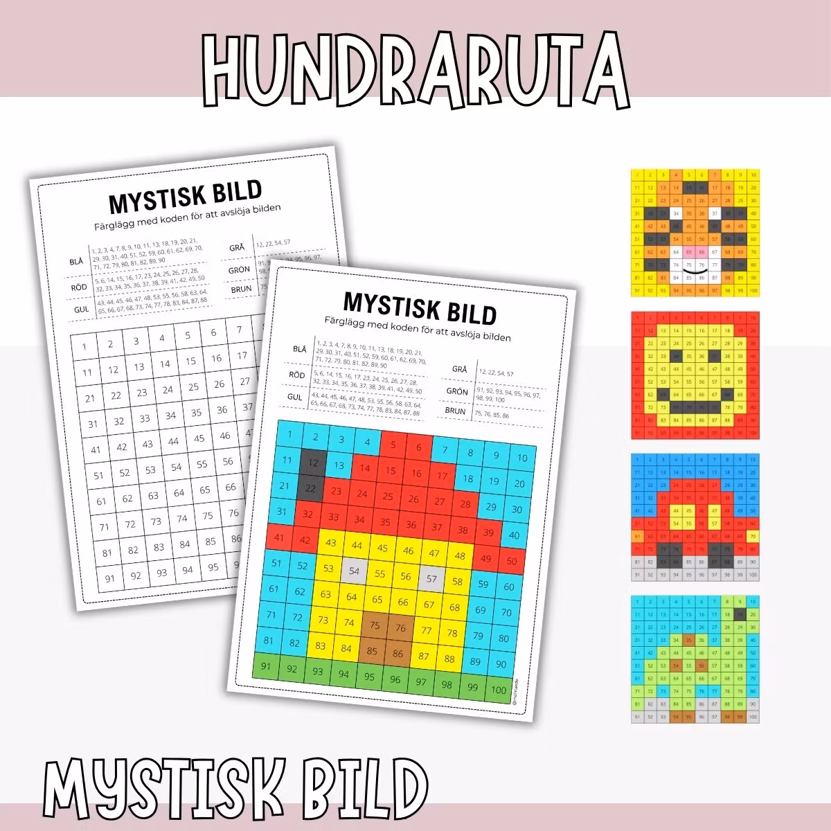Mystiska bilder - hundraruta