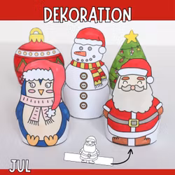 Julpyssel - egen dekoration