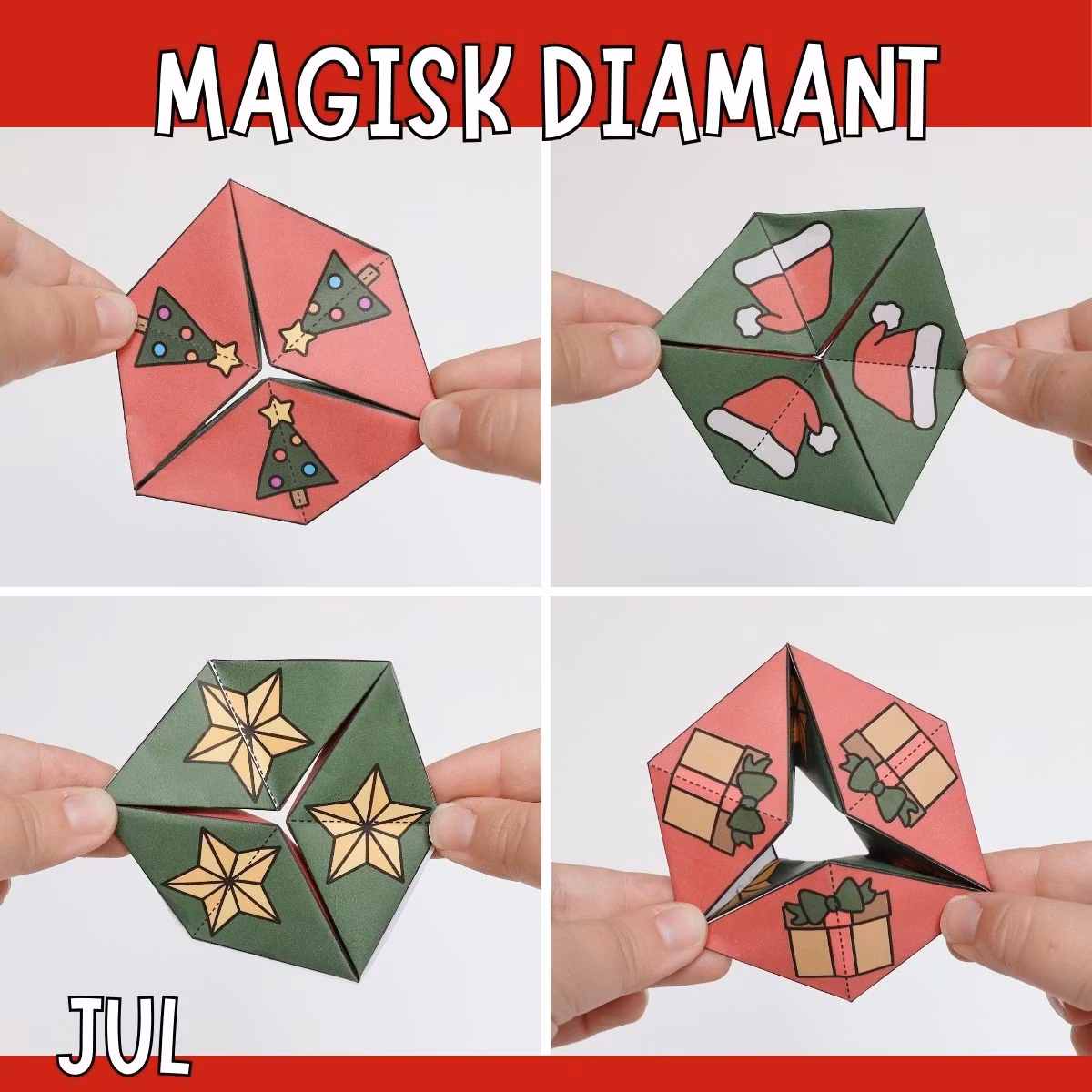 Julpyssel för barn- Magisk diamant