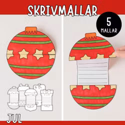 Skrivmallar - Jul