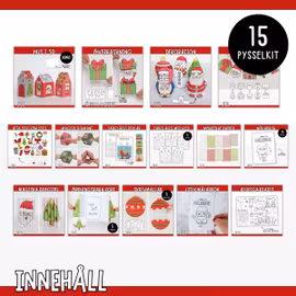 Julpyssel - Ultimata pysselpaketet