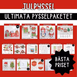 Julpyssel - Ultimata pysselpaketet