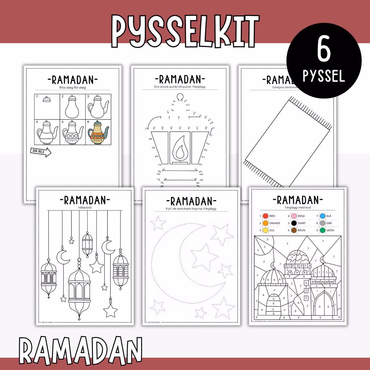 Ramadan - pysselkit