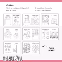 Enhörningar - pyssla och klura