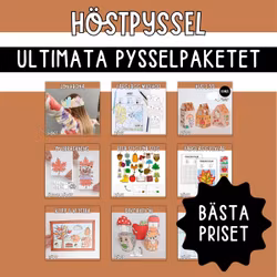 Höstpyssel - Ultimata pysselpaketet