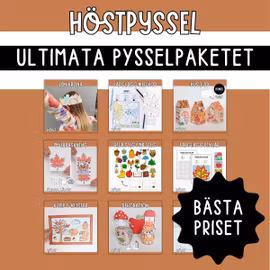 Höstpyssel - Ultimata pysselpaketet