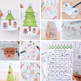 Julkalender - 24 julpyssel (original)