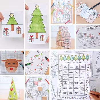 Julkalender - 24 julpyssel (original)