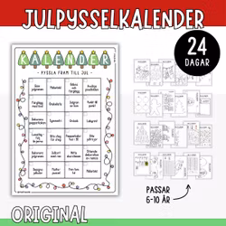 Julkalender - 24 julpyssel (original)