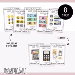 Pärlmönster (lekkit) - Pengar och ta betalt