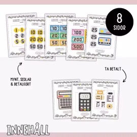 Pärlmönster (lekkit) - Pengar och ta betalt