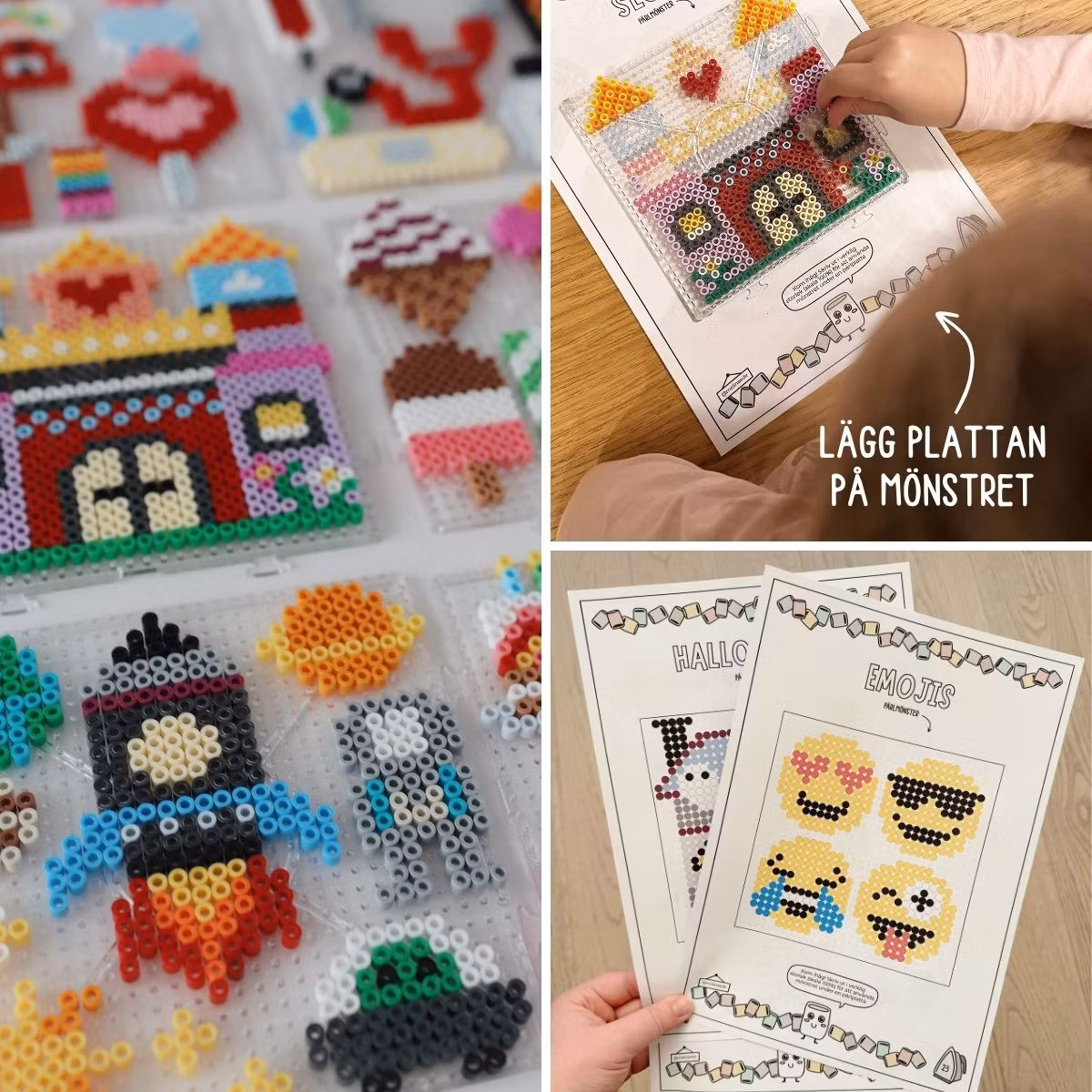 Stort P rlh fte Med 52 Sidor F rdiga P rlm nster F r Barn Pyssel F r stort-p-rlh-fte-med-52-sidor-f-rdiga-p-rlm-nster-f-r-barn-pyssel-f-r