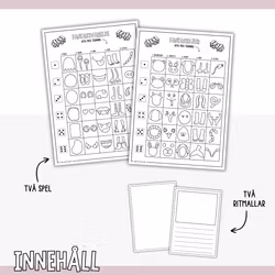 Rita med tärning - Fantasifigurer