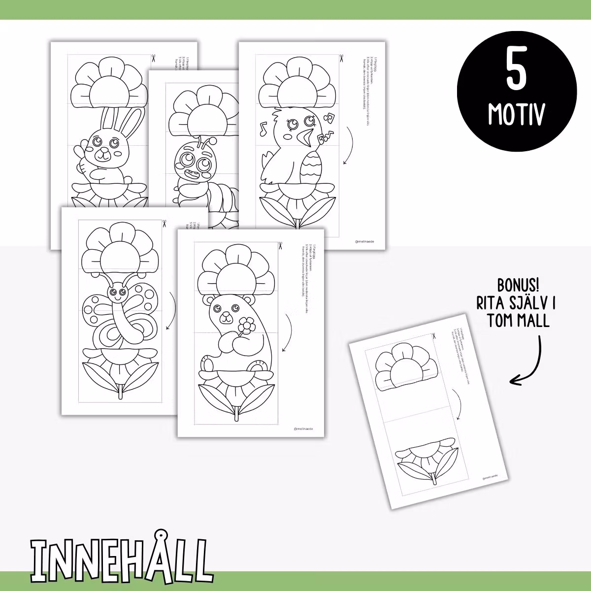 Pyssel - öppna blomman