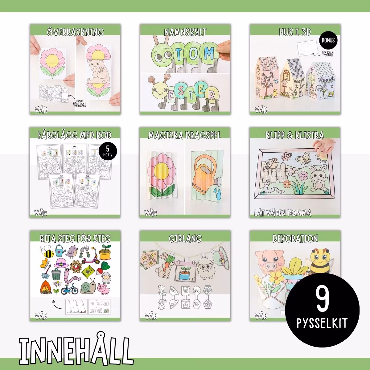 Vårpyssel - ultimata pysselpaketet