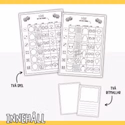 Rita med tärning - Påsk