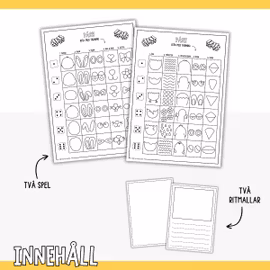 Rita med tärning - Påsk