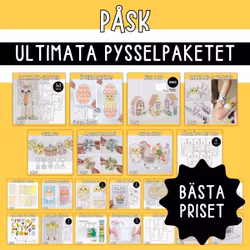 Påskpyssel - Ultimata pysselpaketet