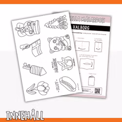 Min lilla målarbok - Valborg