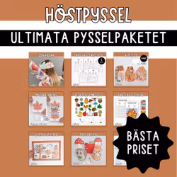Höstpyssel - Ultimata pysselpaketet