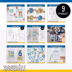 Sveriges nationaldag - Ultimata pysselpaketet