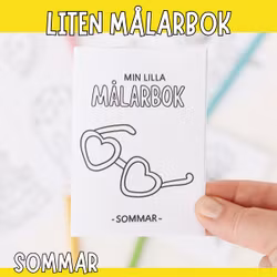 Min lilla målarbok - sommar